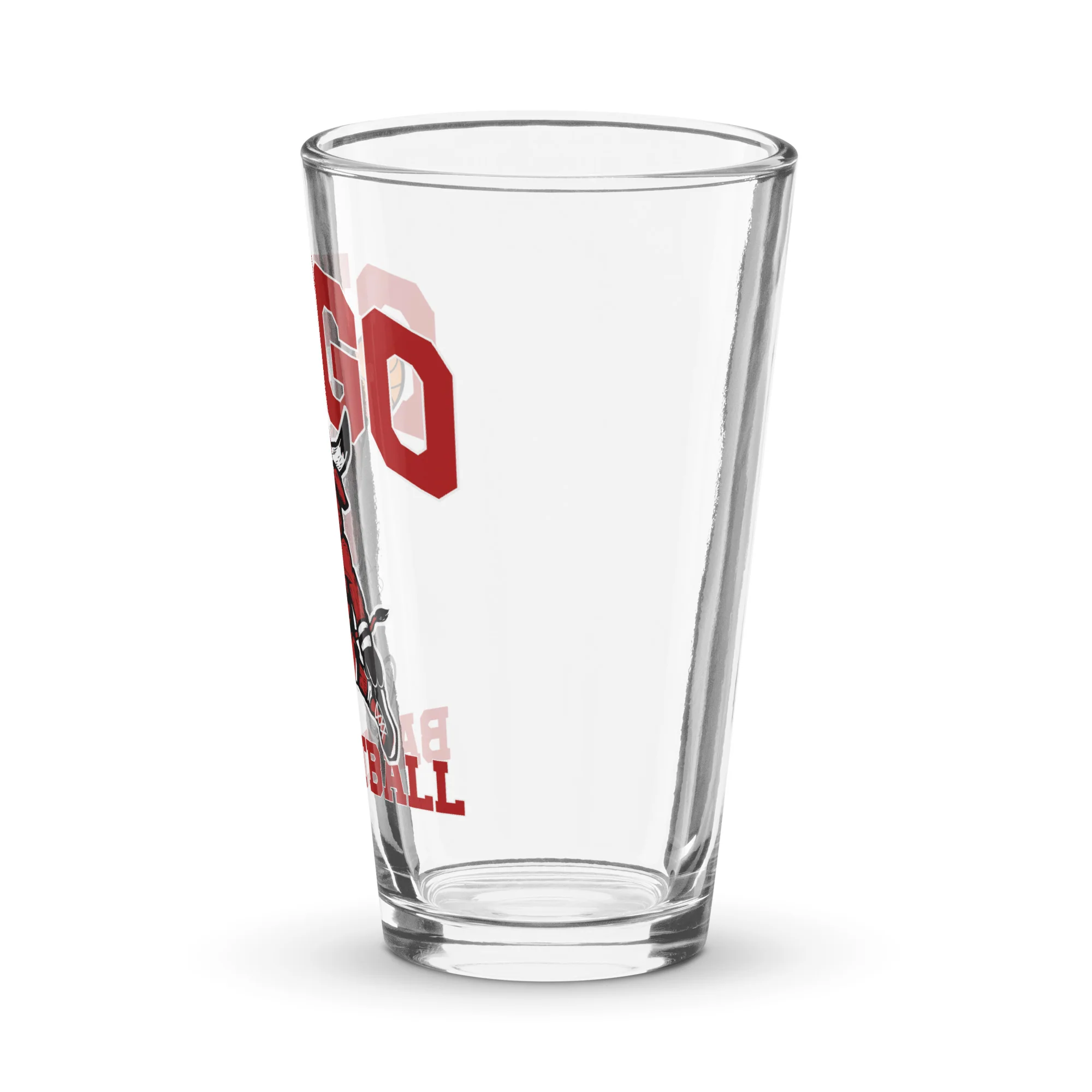 CHGO Basketball Pint Glass - Image 4