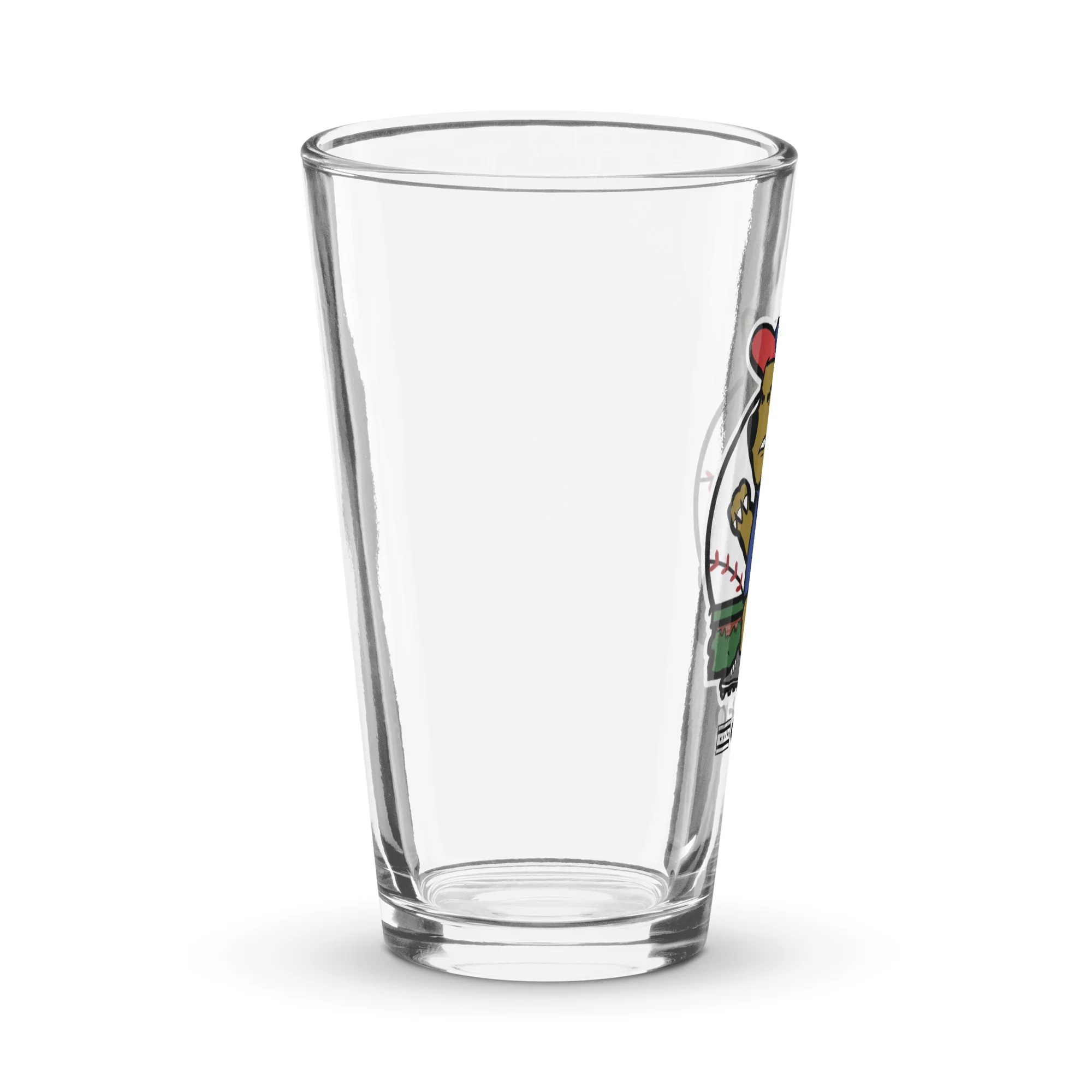 CHGO Brawler Cubby Pint Glass - Image 3