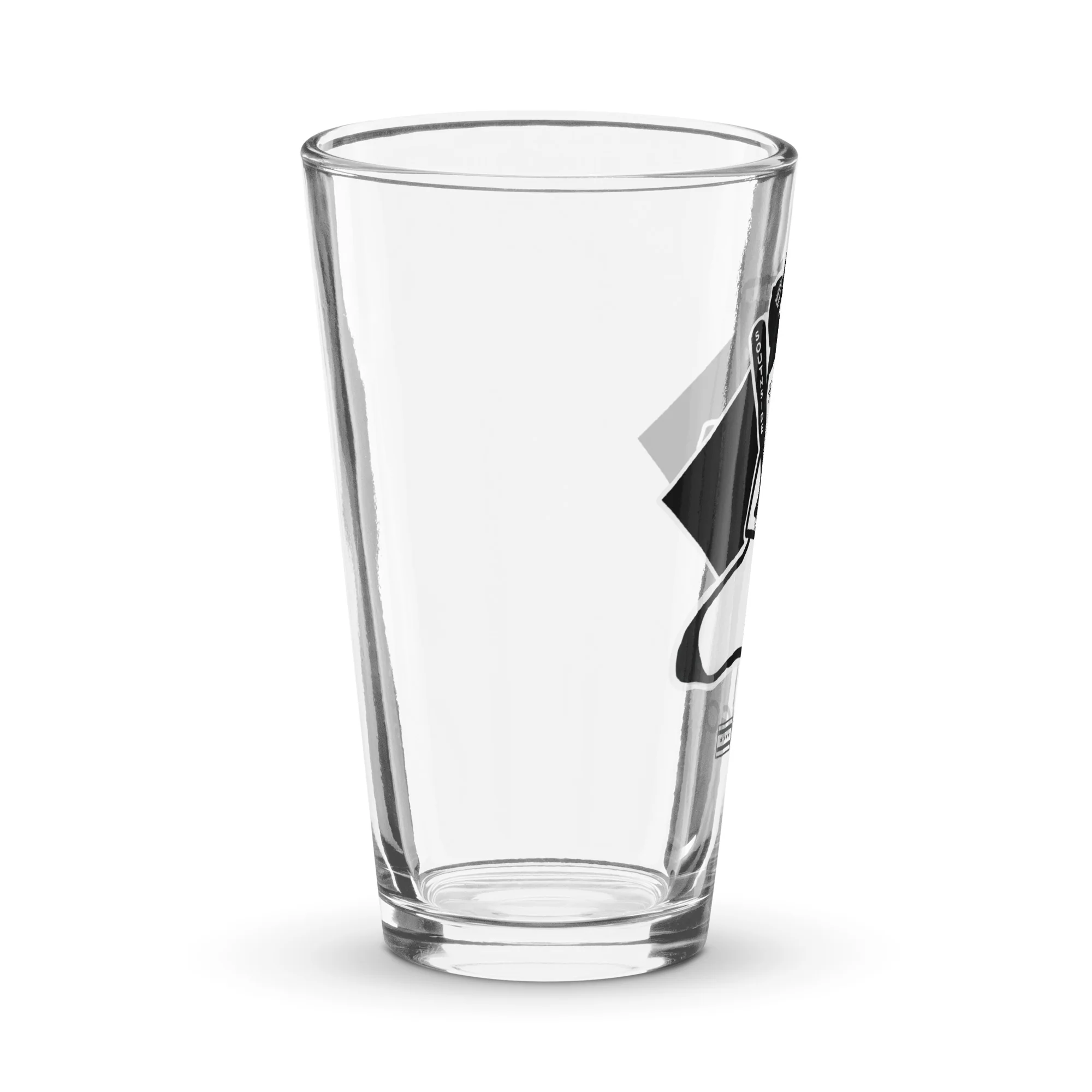 CHGO Brawler Sox Pint Glass - Image 3
