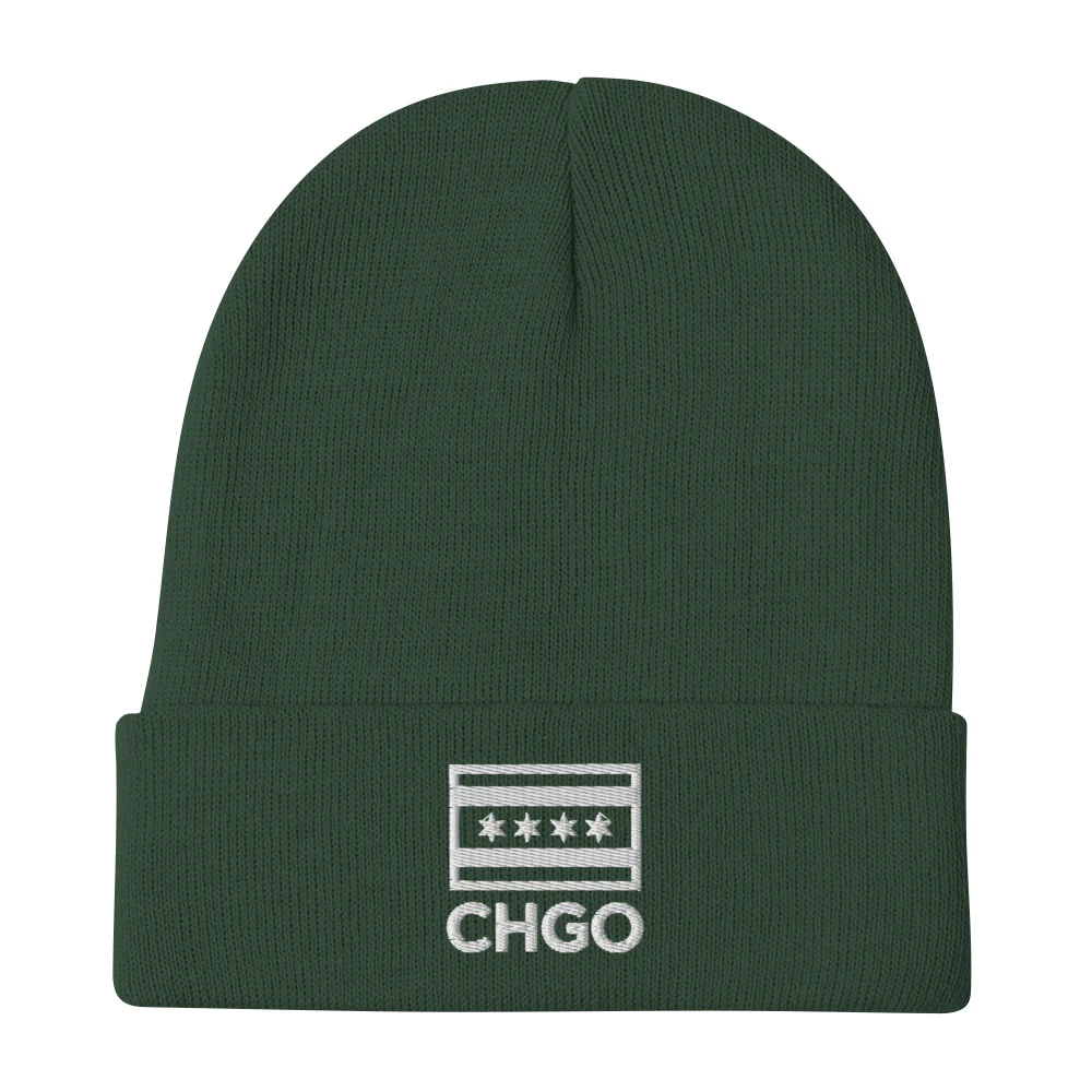CHGO Flag Beanie - Image 4