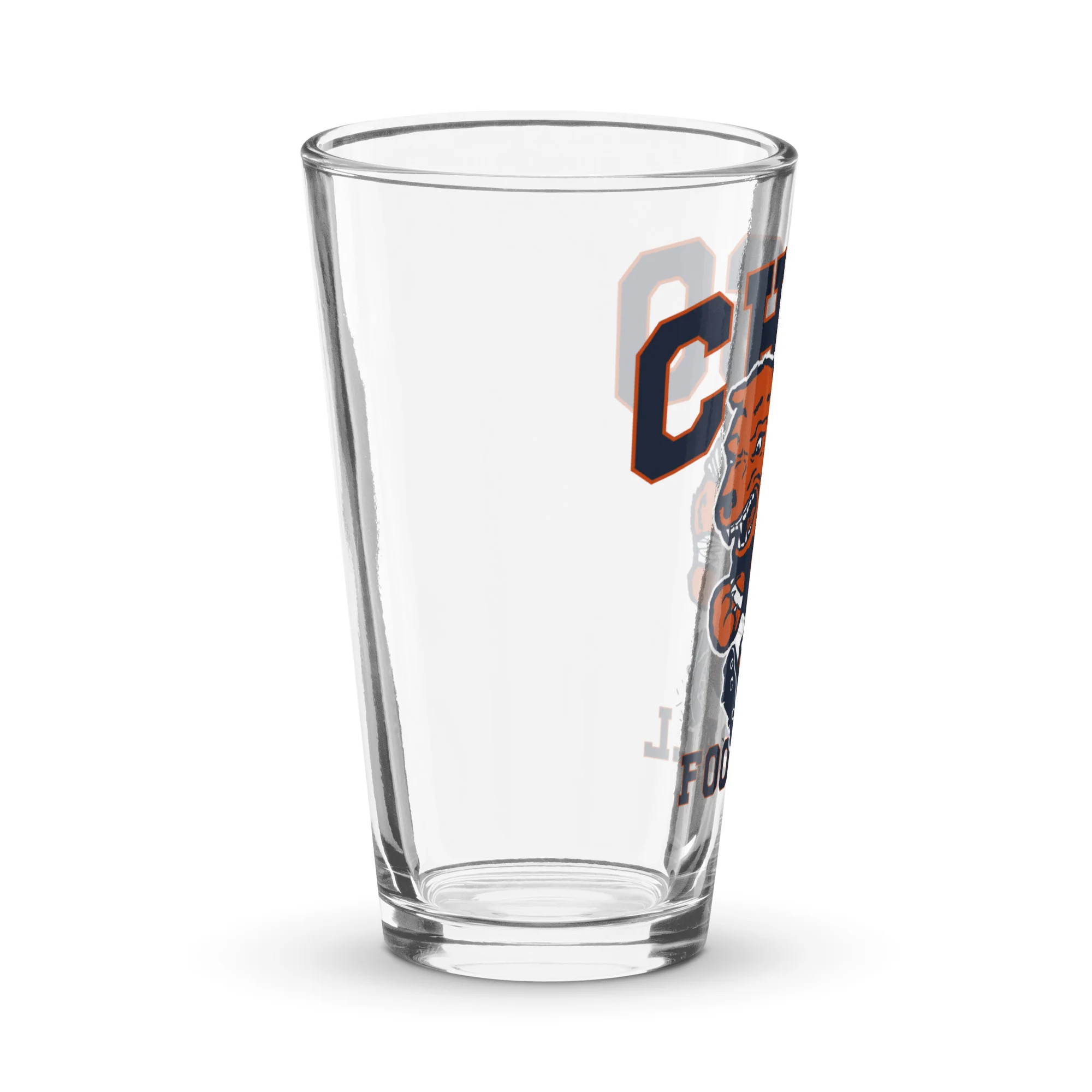 CHGO Football Pint Glass - Image 3