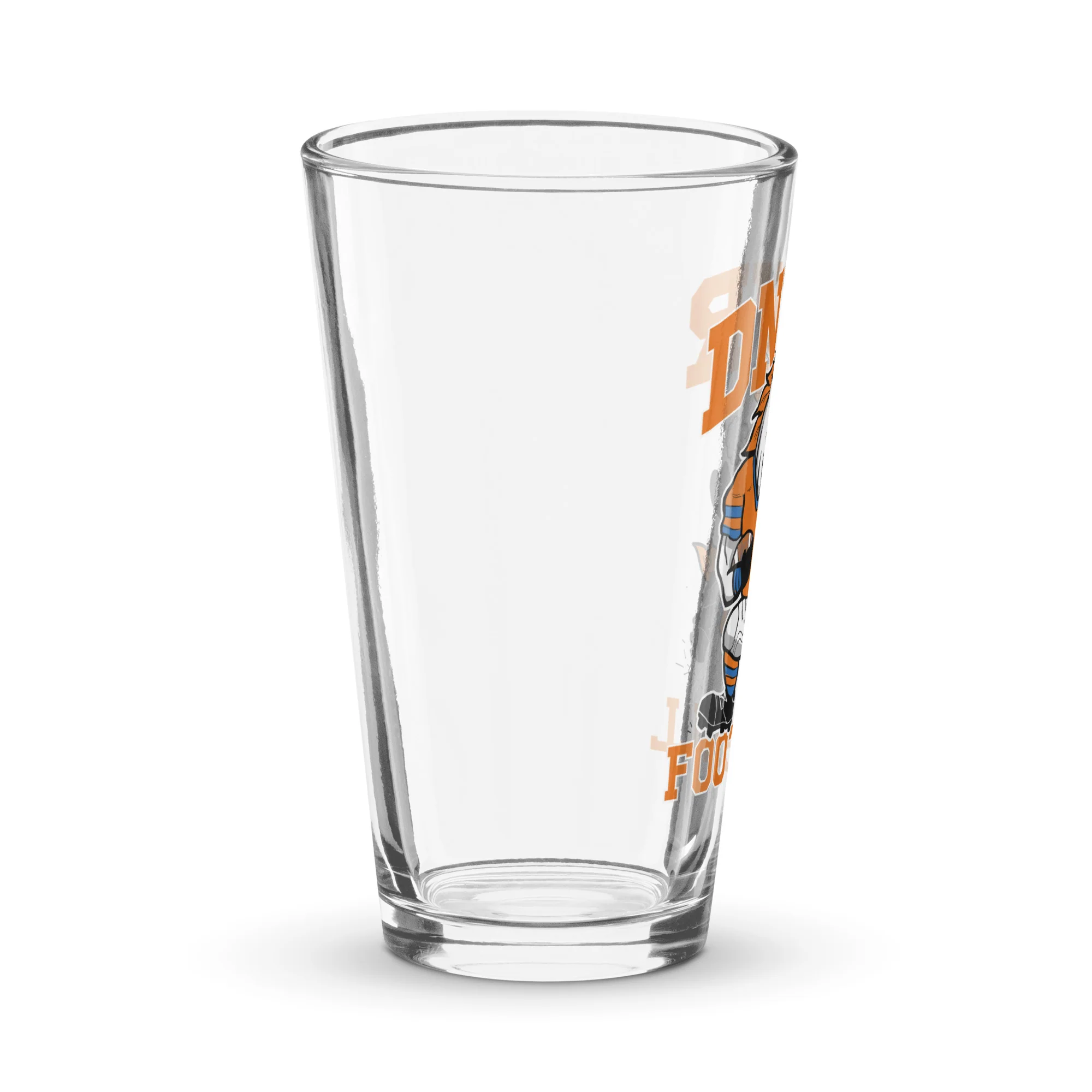 DNVR Football Pint Glass - Image 3
