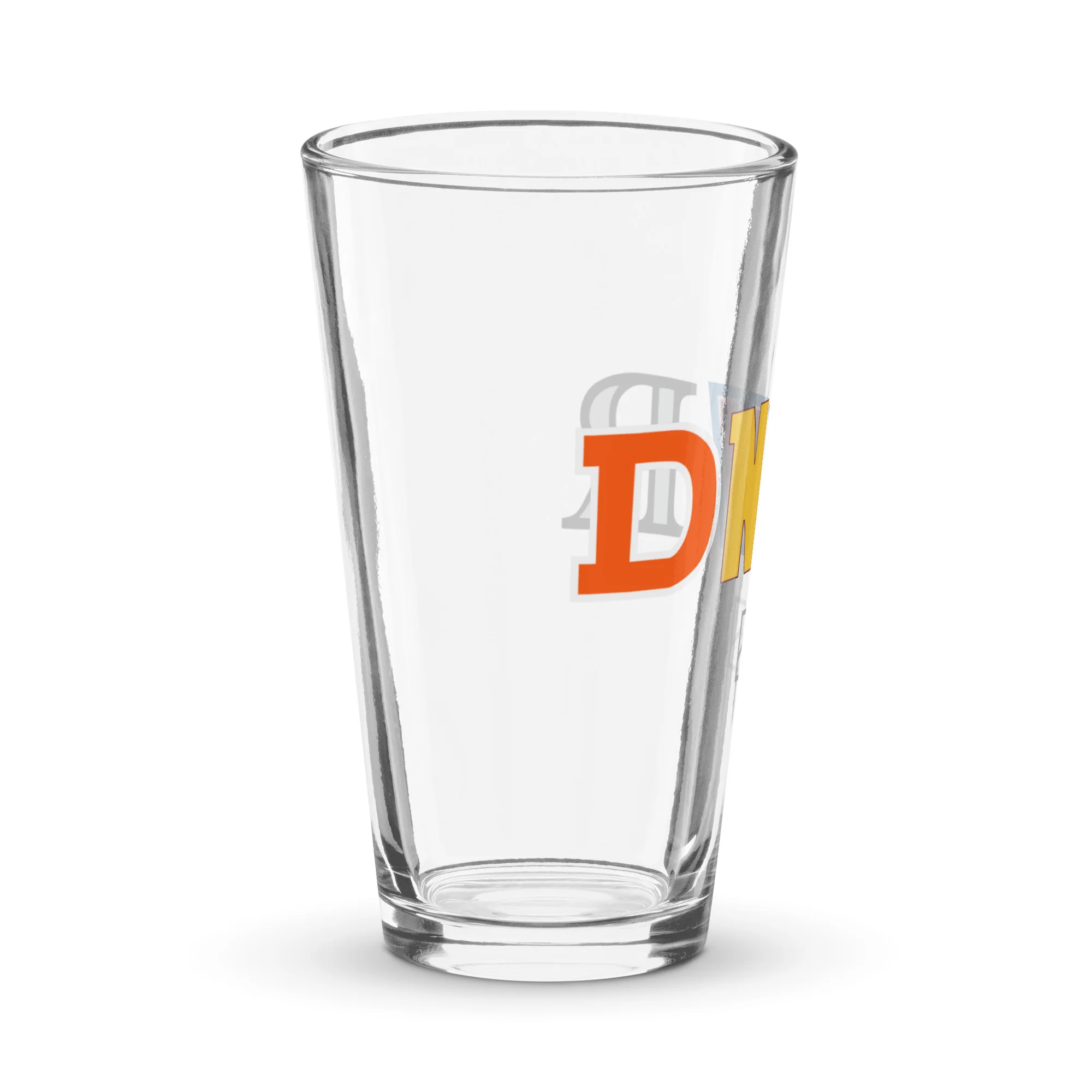 DNVR Letters Pint Glass - Image 3